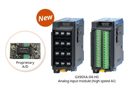 GX90XA-04-H0 Analog input module (high speed AI)