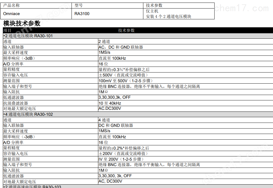 爱3.png 日本AD RA3100高速数据采集仪